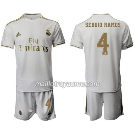 Tenue Enfant Real Madrid Sergio Ramos 4 Domicile 2019/20 (+ Short) Tenue Enfant Real Madrid Sergio Ramos 4 Domicile 2019/20 (+ Short)